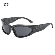 Nyx Rimless Wrap Sunglasses product view 8