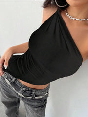 Mila Asymmetric One-Shoulder Top product view 6