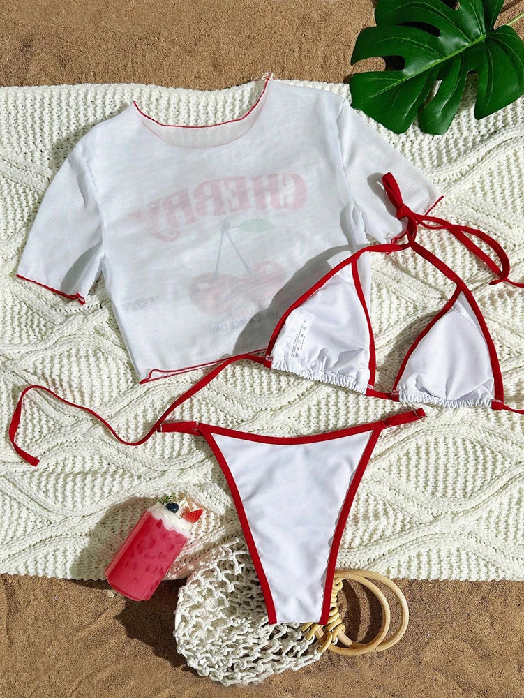 Ceri Cherry Bikini Set product view 15