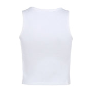 Model wearing the Juno Crystal Letter Cami
