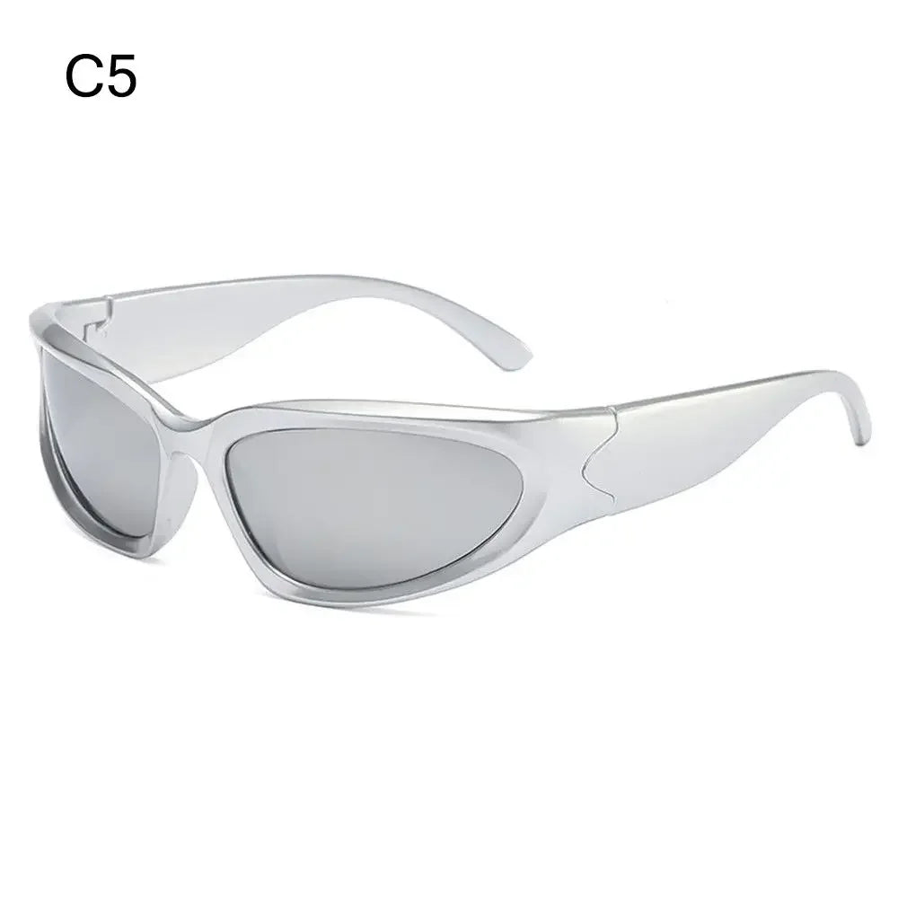 Nyx Rimless Wrap Sunglasses product view 15