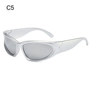 Nyx Rimless Wrap Sunglasses product view 15