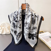 Celia Butterfly Satin Scarf product view 13