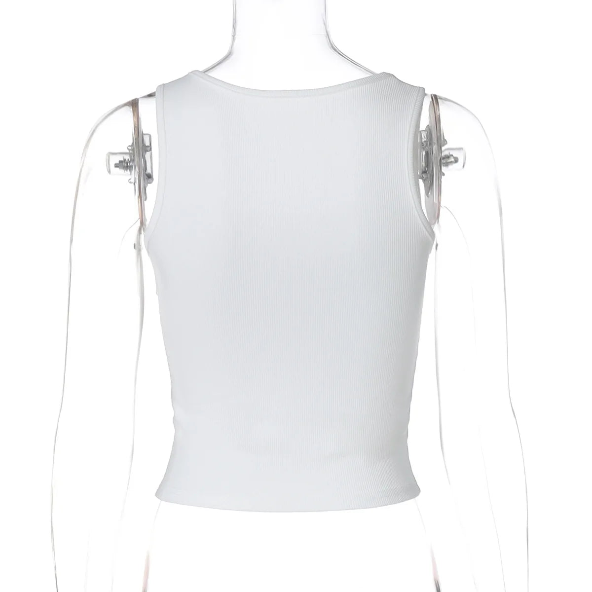 Inez Crystal Ribbed Tank product view 8