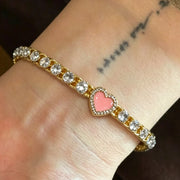 Aila Heart Bracelet Set product view 3