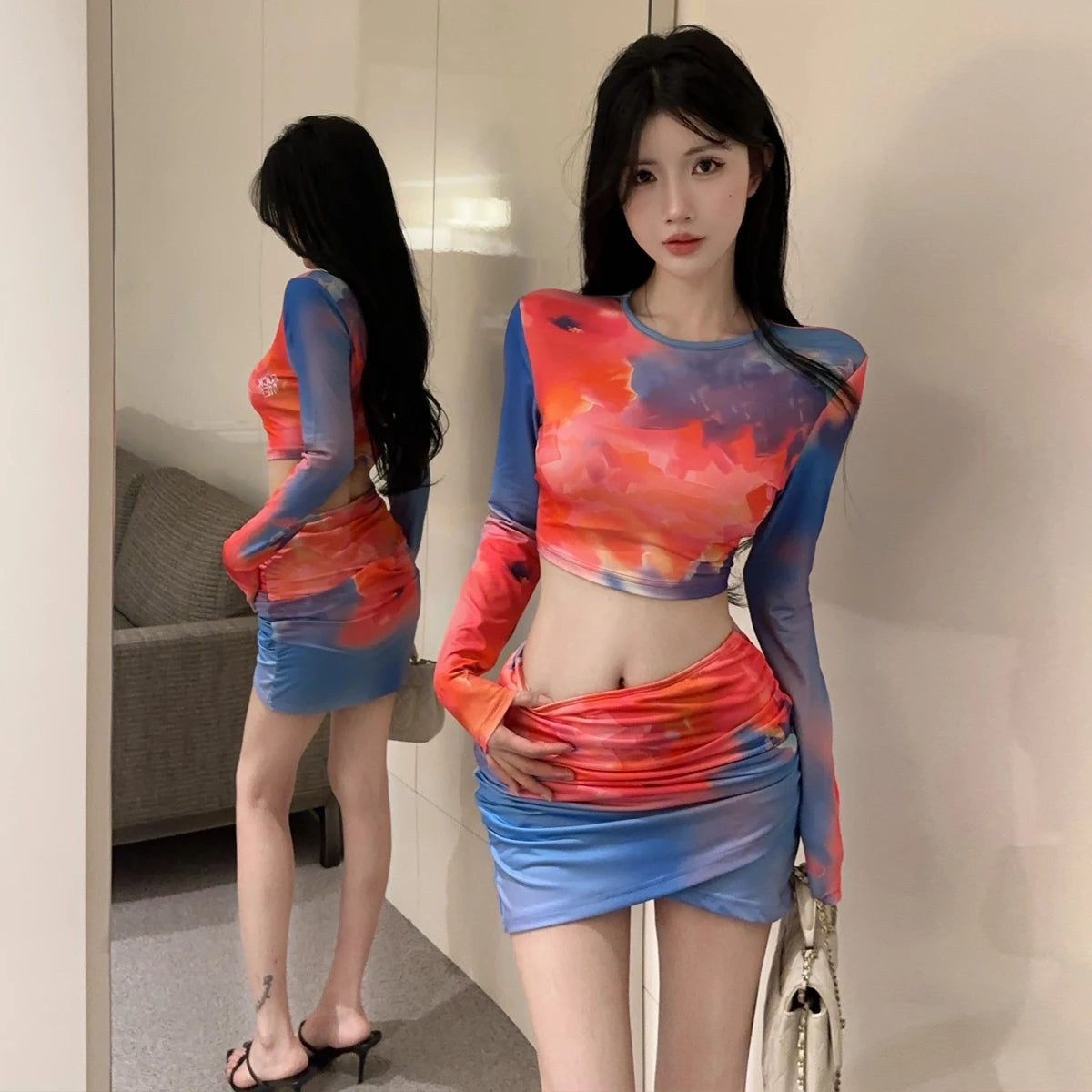 Zora Tie-Dye Skirt Co-Ord product view 19