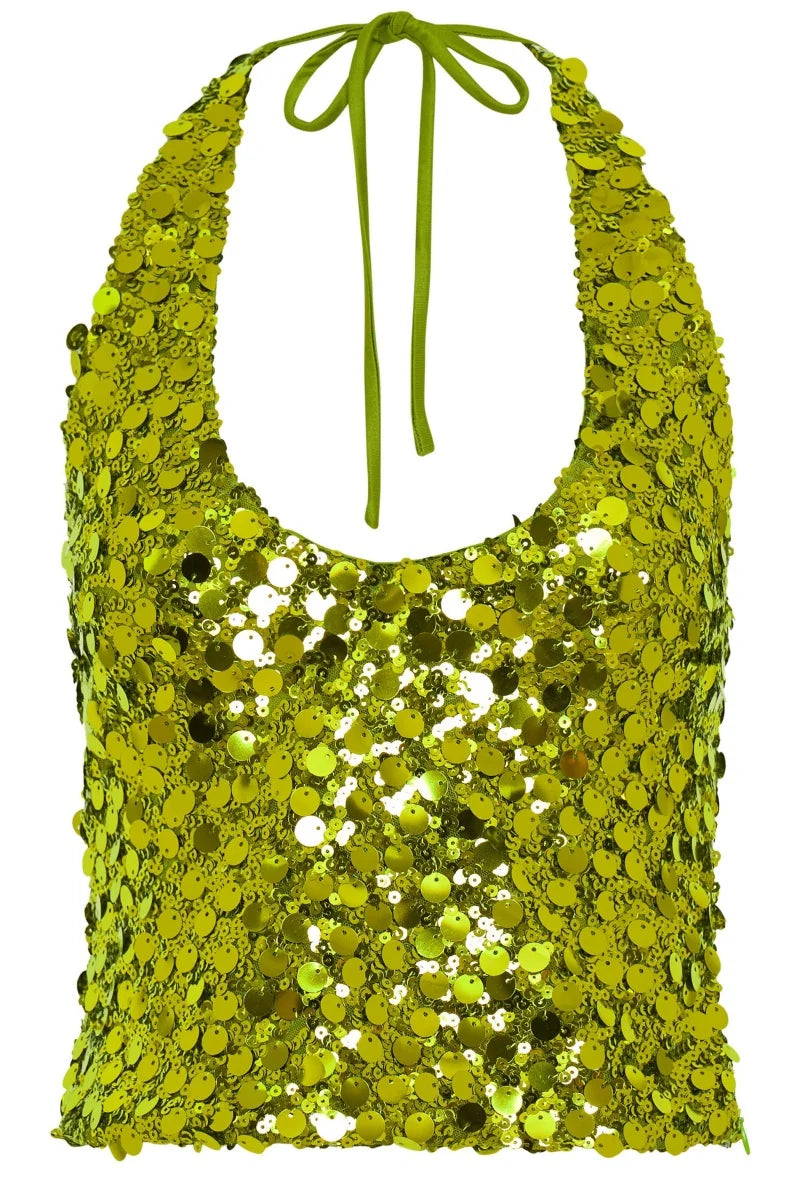 Mila Sequin Bandeau Top — alternate view 4
