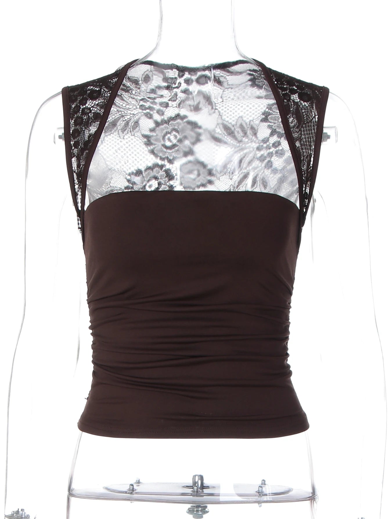 Camille Lace Cami Top product view 6