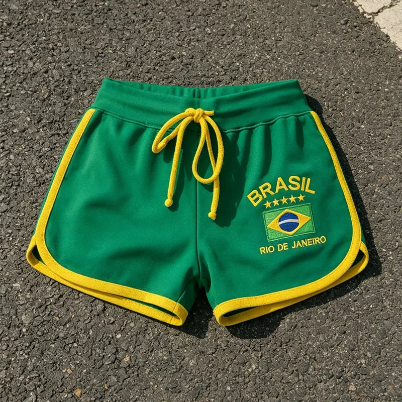 Rio Contrast Dolphin Shorts — alternate view 6