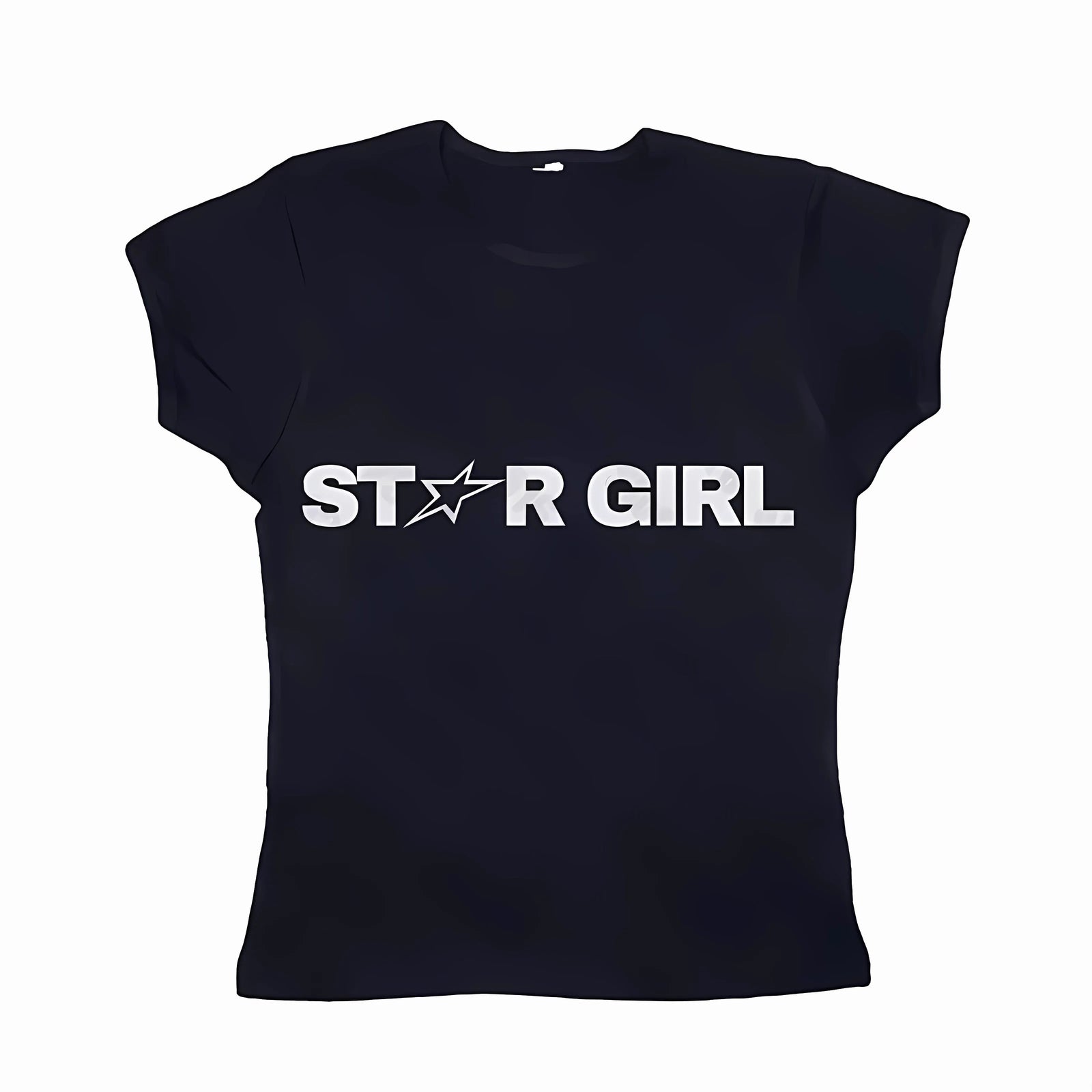 Romy Retro Graphic Baby Tee product view 1