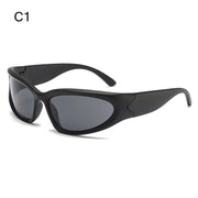 Nyx Rimless Wrap Sunglasses product view 19