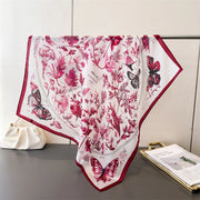 Celia Butterfly Satin Scarf product view 6
