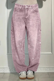 Astra Crystal Straight Jeans — alternate view 10