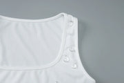 Inez Crystal Ribbed Tank product view 10