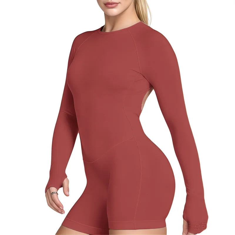 Aria Backless Sculpt Jumpsuit — alternate view 13
