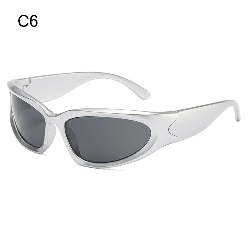 Nyx Rimless Wrap Sunglasses product view 9