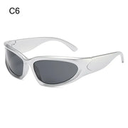 Nyx Rimless Wrap Sunglasses product view 9