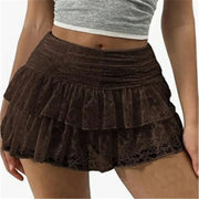 Flora Ruffle Bloomer Mini Skirt product view 11