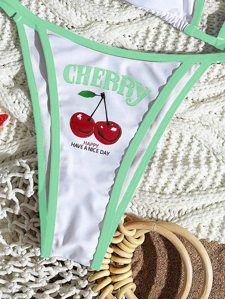 Ceri Cherry Bikini Set product view 11