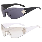 Nyx Rimless Wrap Sunglasses product view 1