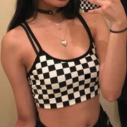 Imogen Checked Halter Top product view 2