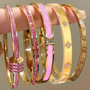 Kiara Crystal Bracelet Stack product view 5