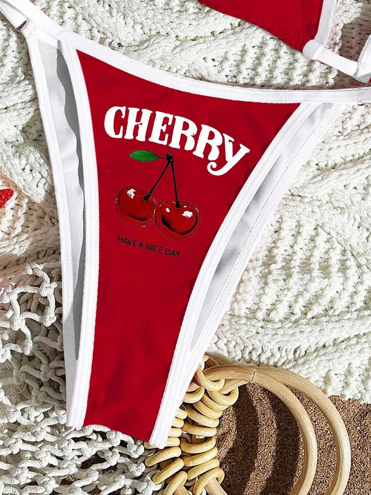 Ceri Cherry Bikini Set product view 19