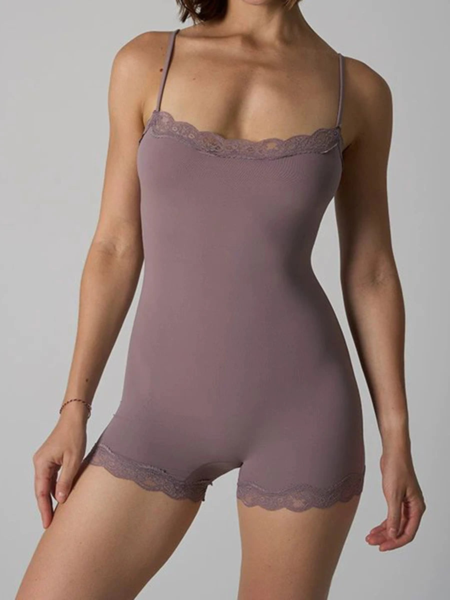 Rhea Lace Contour Bodysuit — alternate view 18