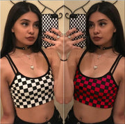 Imogen Checked Halter Top product view 3