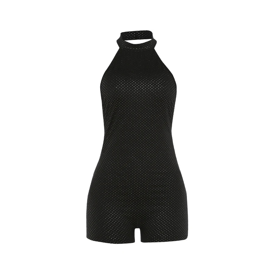 Lyra Glitter Halter Playsuit — alternate view 7