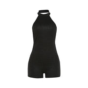 Lyra Glitter Halter Playsuit — alternate view 7