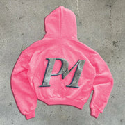 Kiki Printed Zip Hoodie product view 4