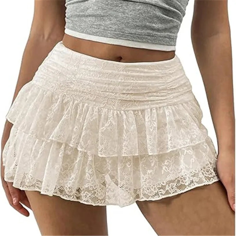 Flora Ruffle Bloomer Mini Skirt product view 9