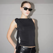 Sienna Fringe Crop Top product view 23