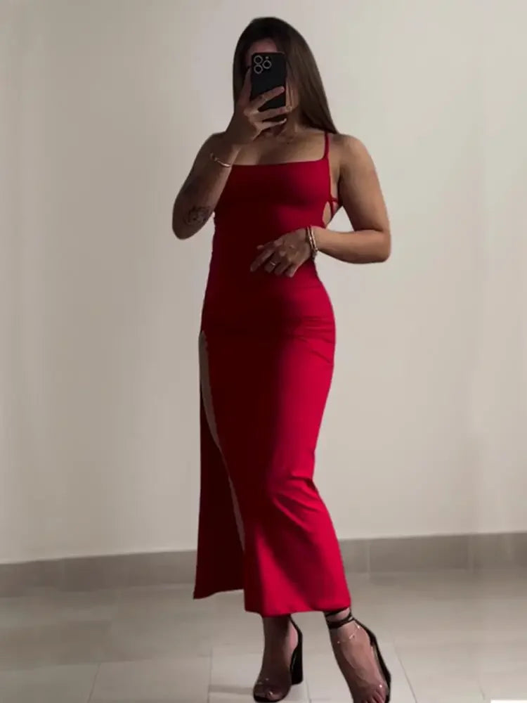 Sloane Halter Mini Dress — Luxe Bae product image