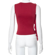 Sienna Fringe Crop Top product view 16