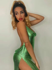 Lara Sequin Mini Dress — alternate view 6