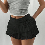 Flora Ruffle Bloomer Mini Skirt product view 15