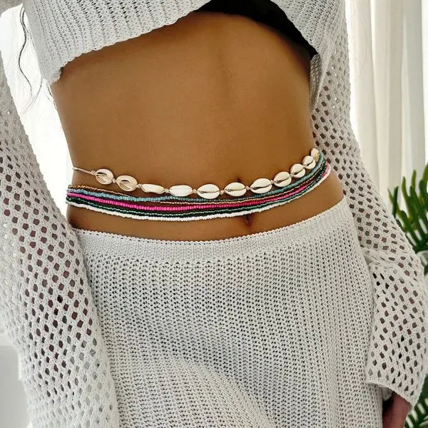 Paloma Beaded Waist Chain Set product view 11