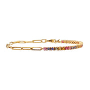 Celeste Crystal Tennis Bracelet product view 13