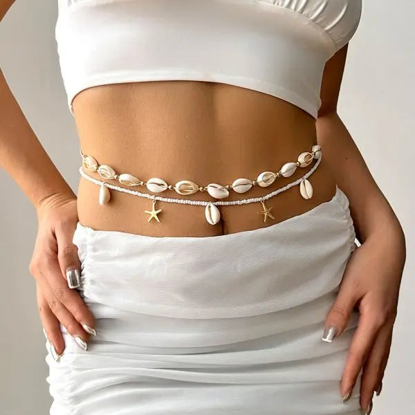 Paloma Beaded Waist Chain Set product view 7
