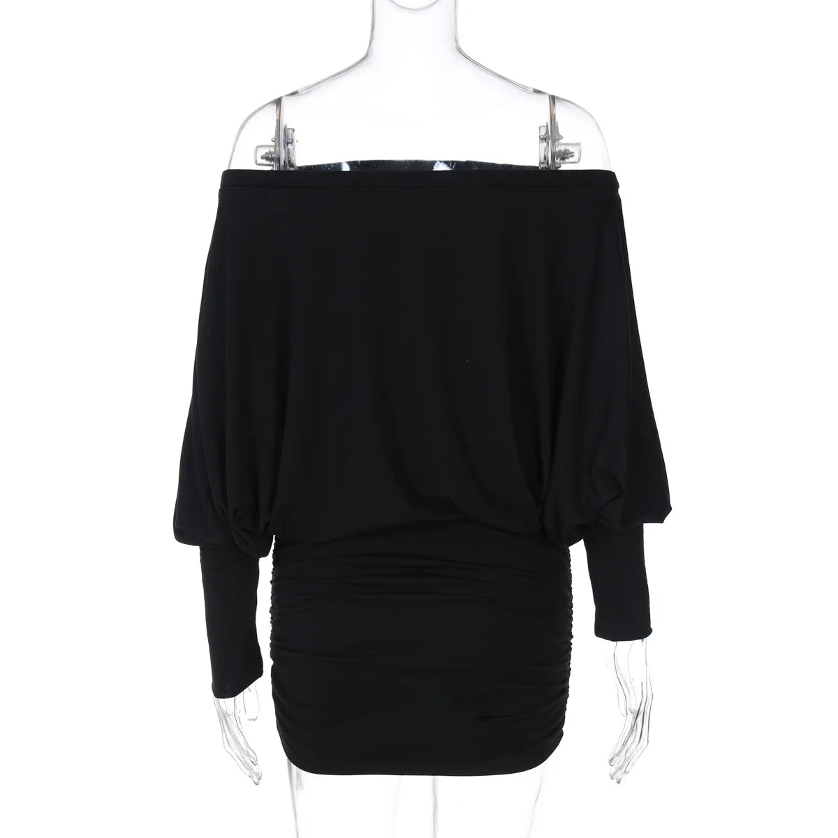 Selene Ruched Mesh Maxi Dress product view 10