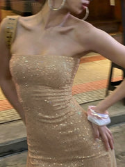 Celeste Sequin Backless Mini Dress — alternate view 5