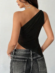 Mila Asymmetric One-Shoulder Top product view 5