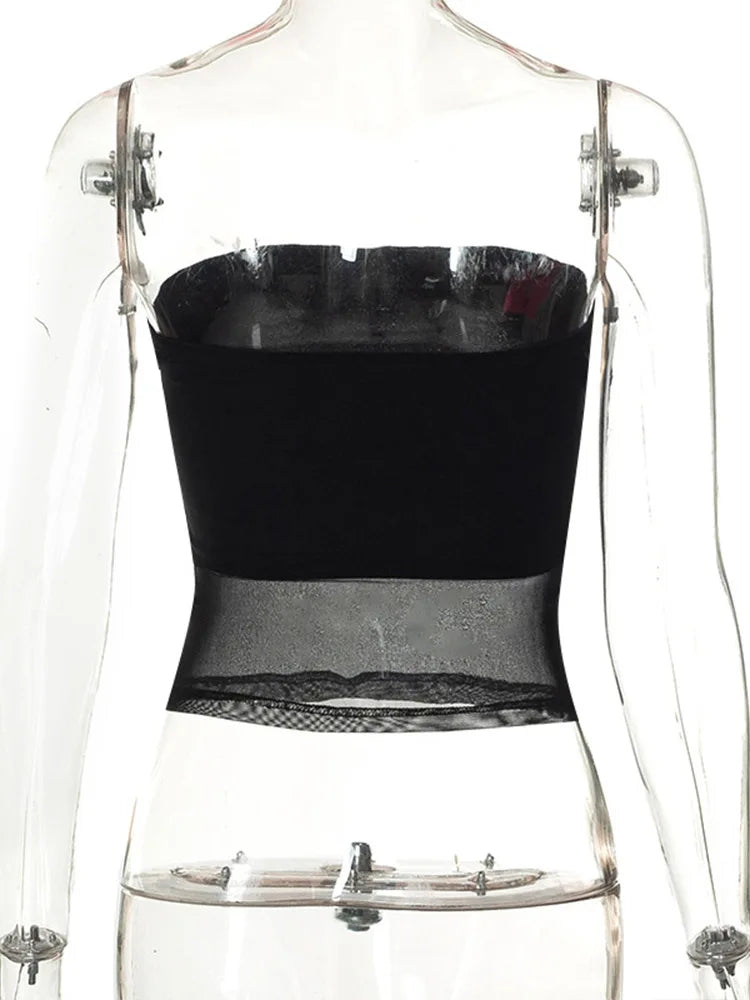 Celine Mesh Corset Top product view 6