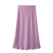 Nelle Satin Midi Skirt — alternate view 13