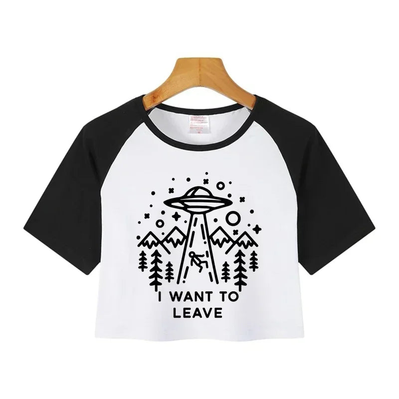 Luce Graphic Baby Tee — alternate view 2
