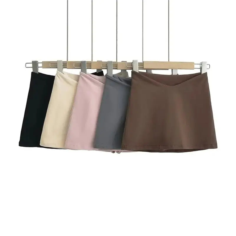 Mira Low-Rise Mini Skirt — alternate view 2