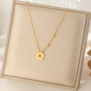 Cassia Layered Crystal Necklace product view 34