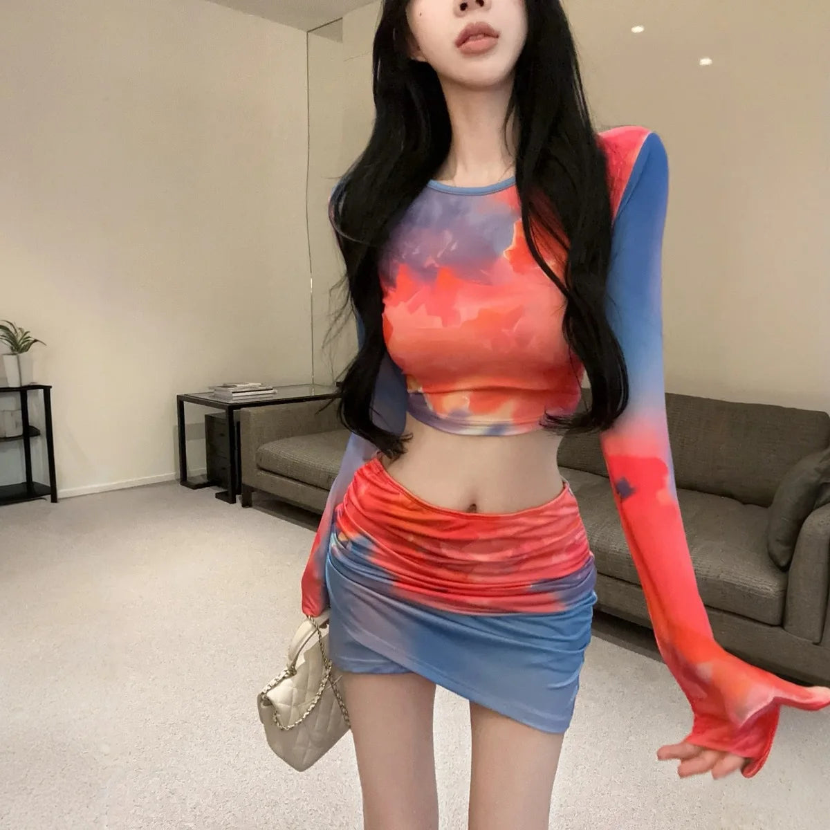 Zora Tie-Dye Skirt Co-Ord product view 16